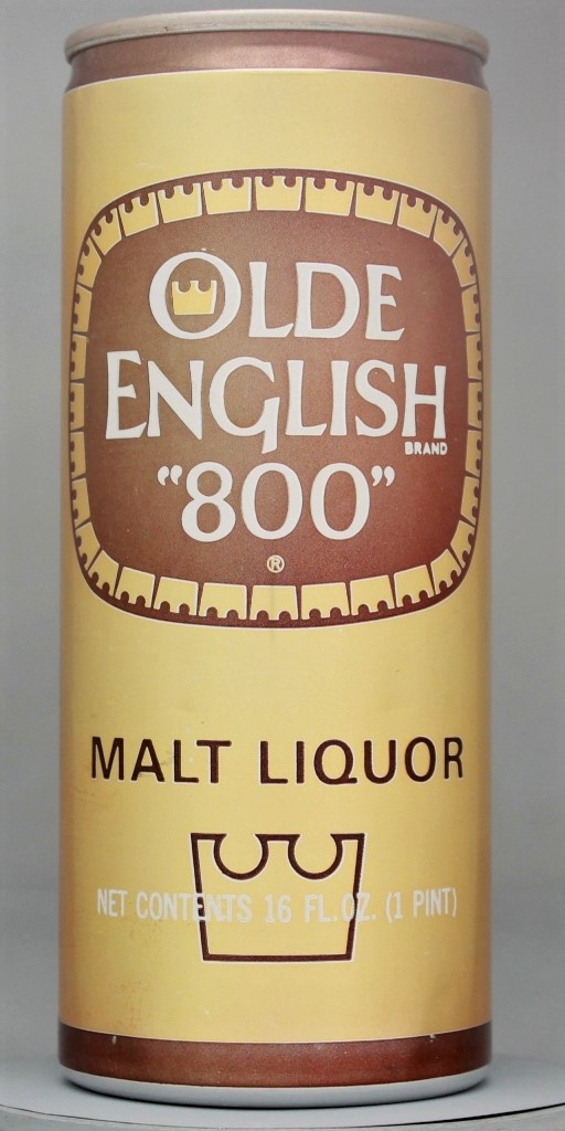 Olde English Brand 800 Malt Liquor 16 Oz Tab Top Can