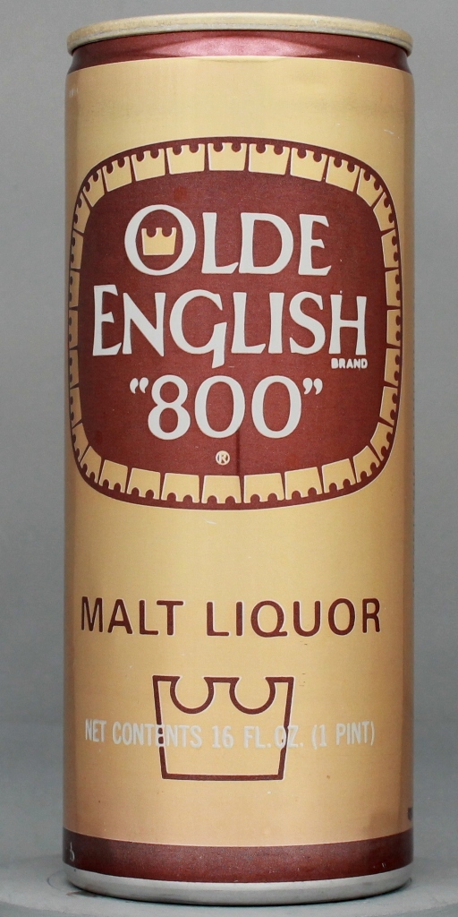 Olde English 800 Malt Liquor 16 Oz Tab Top Can