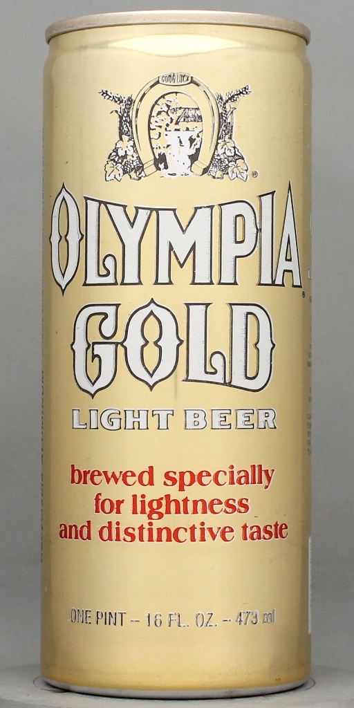 Olympia Gold Light Beer 16 Oz Tab Top Can