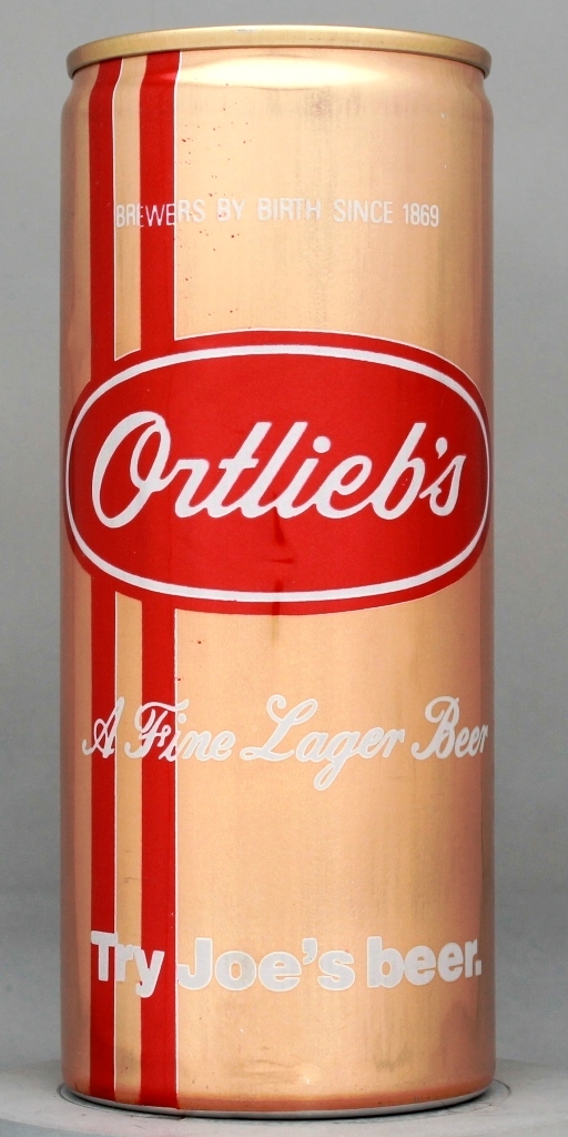 Ortlieb's A Fine Lager Beer 16 Oz Tab/Stay Top Can