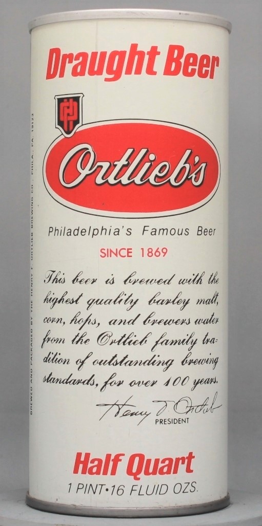 Ortlieb's Draft 16 Oz Tab Top Can