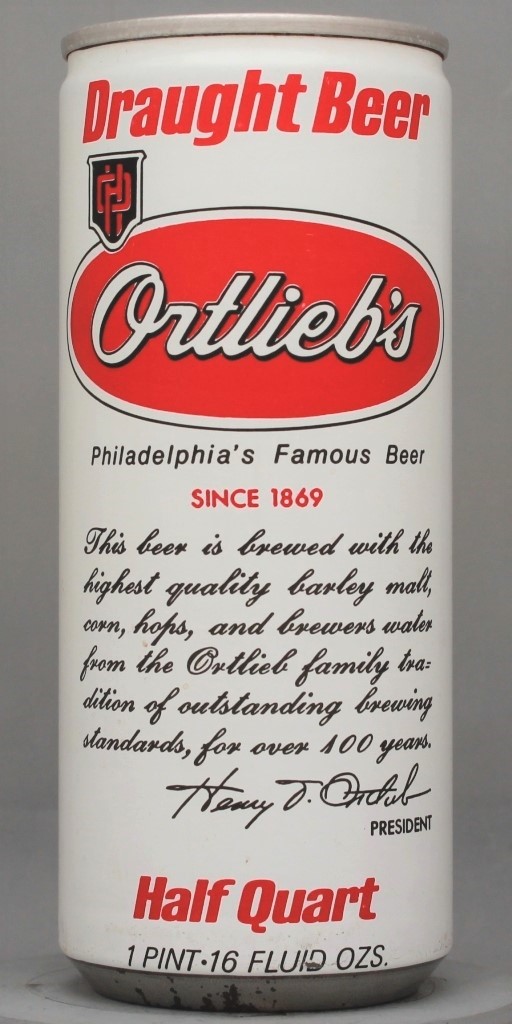 Ortlieb's Draft 16 Oz Tab Top Can