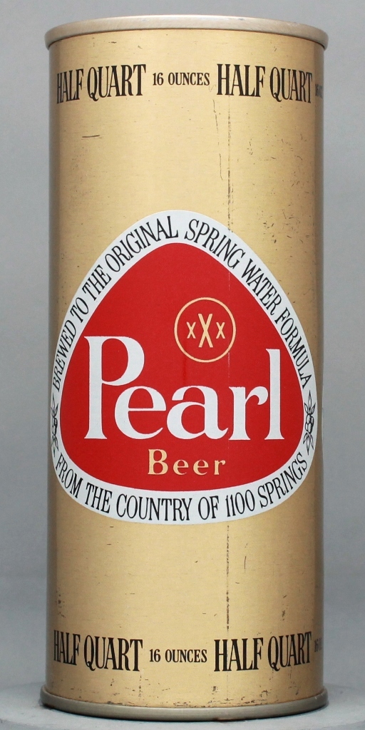 Pearl Beer 16 Oz Tab Top Can