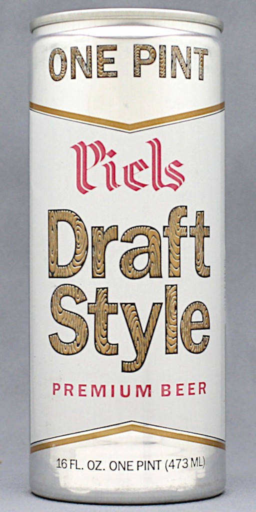 Piels Draft Style Premium Beer Draft 16 Oz Tab/Stay Top Can