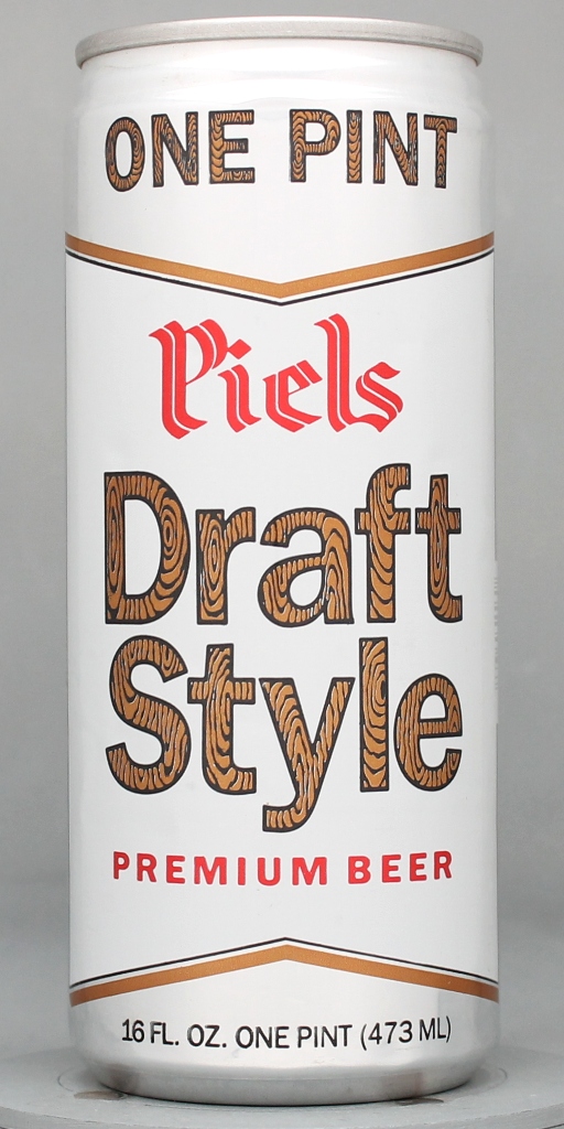 Piels Draft Style Premium Draft 16 Oz Tab Top Can