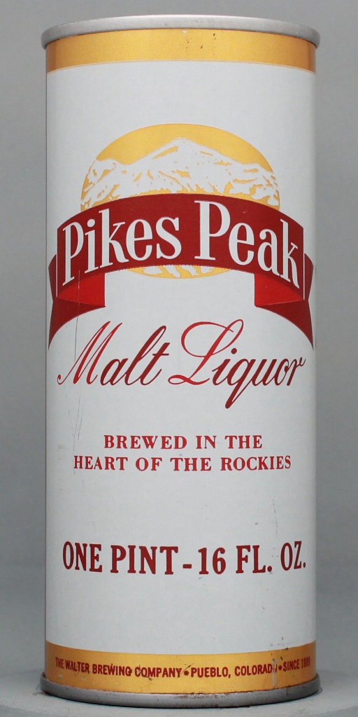 Pikes Peak Malt Liquor 16 Oz Tab Top Can