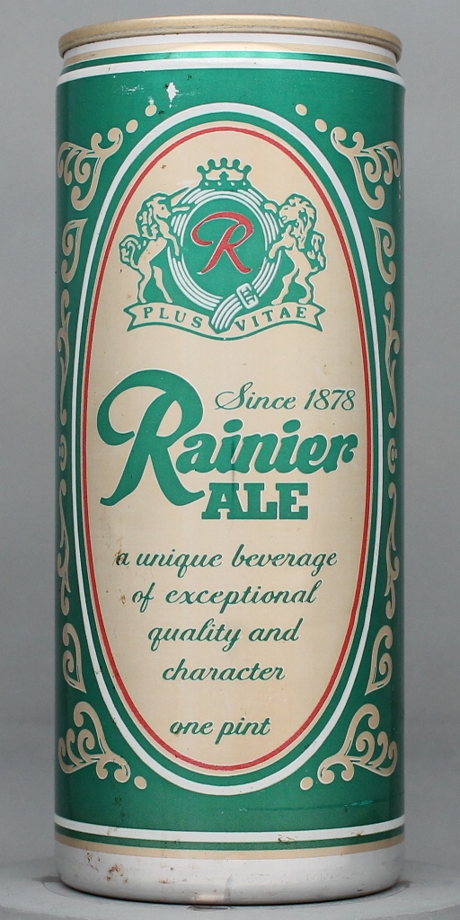 Rainier Ale 16 Oz Tab Top Can
