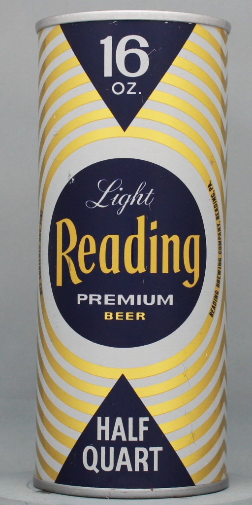 Reading Light Premium Beer 16 Oz Tab Top Can