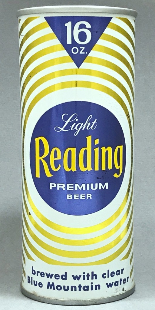 Reading Light Premium Beer 16 Oz Tab Top Can