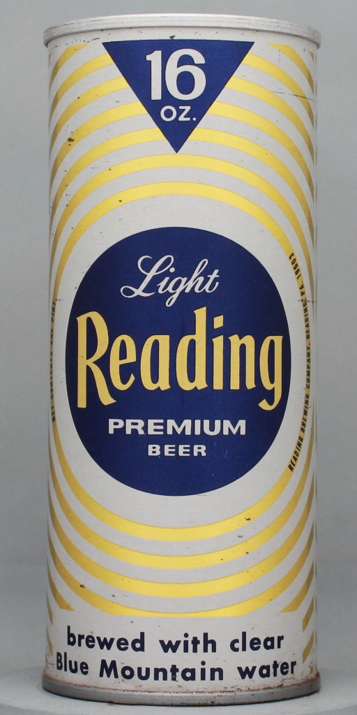 Reading Light Premium Beer 16 Oz Tab Top Can