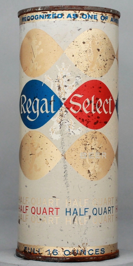 Regal Select Beer 16 Oz Insert Top Can