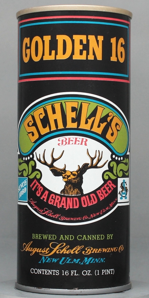 Schell's Beer 16 Oz Tab Top Can