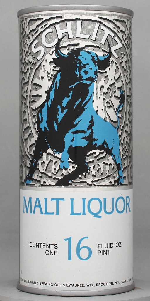 Schlitz Malt Liquor 16 Oz Bank Can