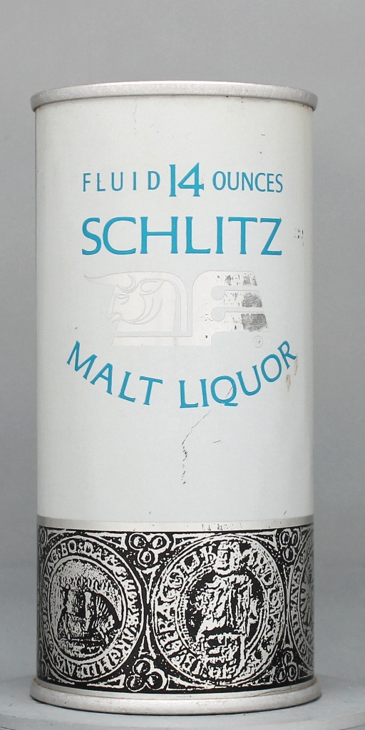 Schlitz Malt Liquor 14 Oz Tab Top Can
