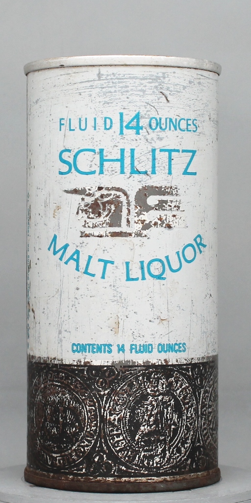 Schlitz Malt Liquor 14 Oz Tab Top Can