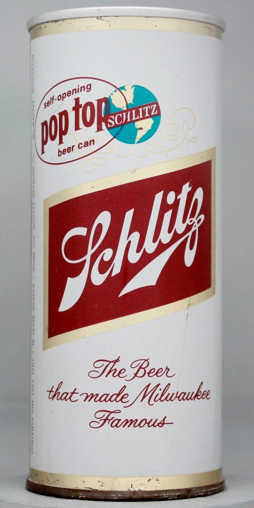 Schlitz Beer 16 Oz Zip Top Can