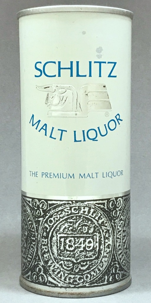 Schlitz Malt Liquor 16 Oz Tab Top Can