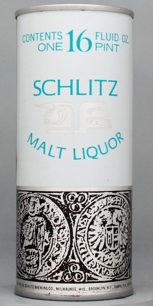 Schlitz Malt Liquor 16 Oz Tab Top Can