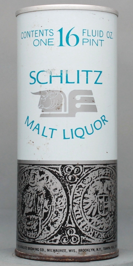 Schlitz Malt Liquor 16 Oz Tab Top Can