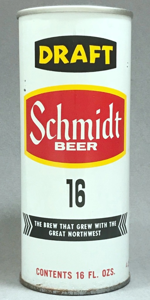 Schmidt Draft 16 Oz Tab Top Can