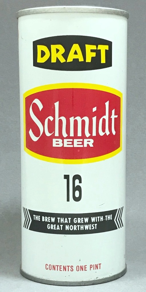 Schmidt Draft 16 Oz Tab Top Can
