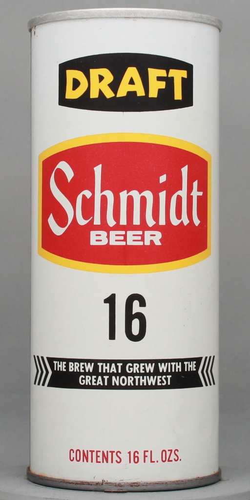 Schmidt Draft 16 Oz Tab Top Can