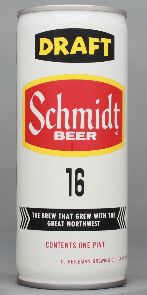 Schmidt Draft 16 Oz Tab Top Can