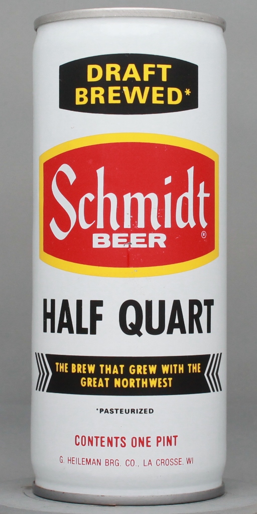 Schmidt Draft Brewed Draft 16 Oz Tab Top Can