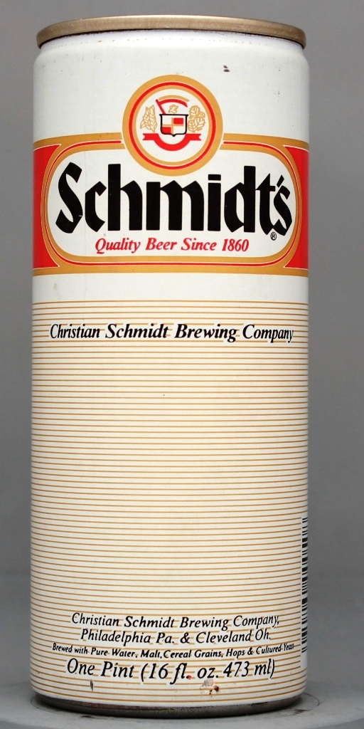 Schmidt's Quality Beer 16 Oz Tab Top Can