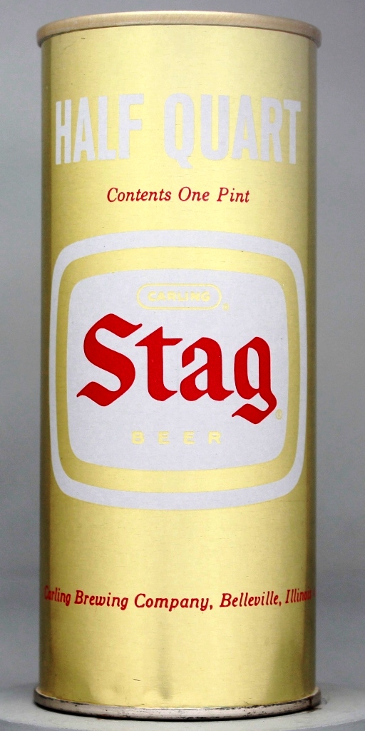Stag Beer 16 Oz Tab/Insert Top Can