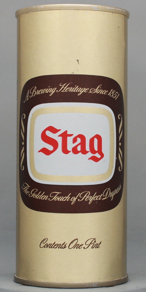 Stag Beer 16 Oz Tab Top Can
