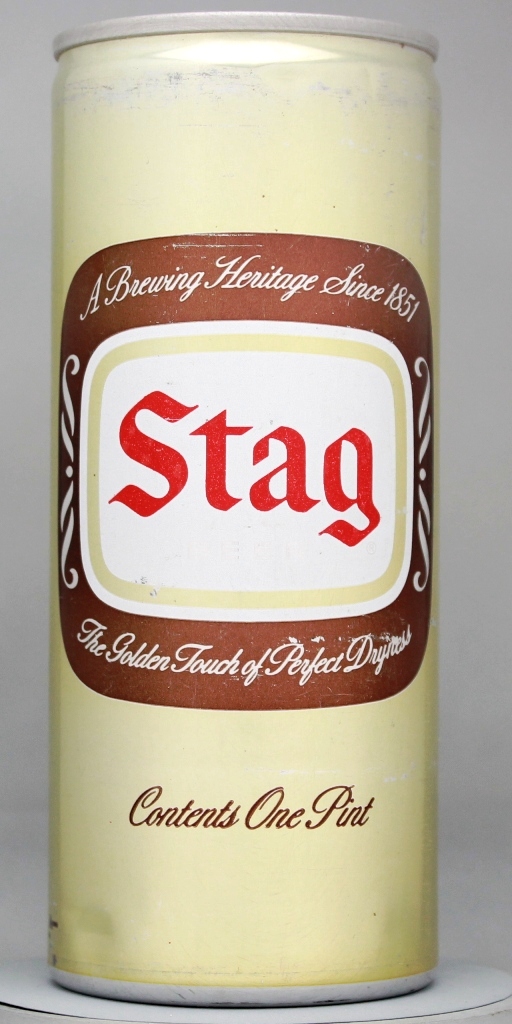 Stag Beer 16 Oz Tab Top Can