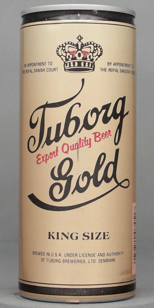 Tuborg Gold Export Beer 16 Oz Tab Top Can