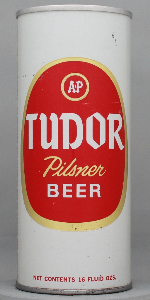 Tudor Pilsner Beer 16 Oz Tab Top Can