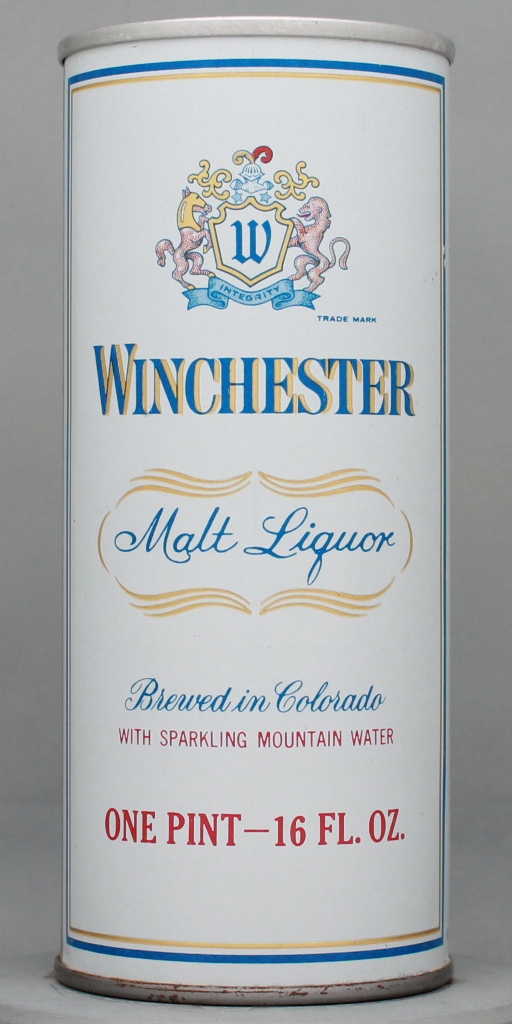 Winchester Malt Liquor 16 Oz Tab Top Can