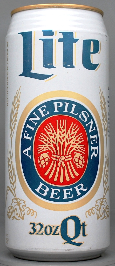 Lite Beer 32 Oz Tab Top Can