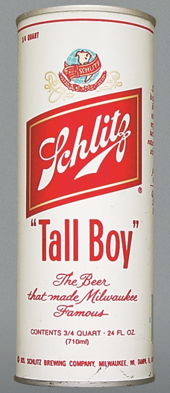 Schlitz Beer 24 Oz Tab Top Can