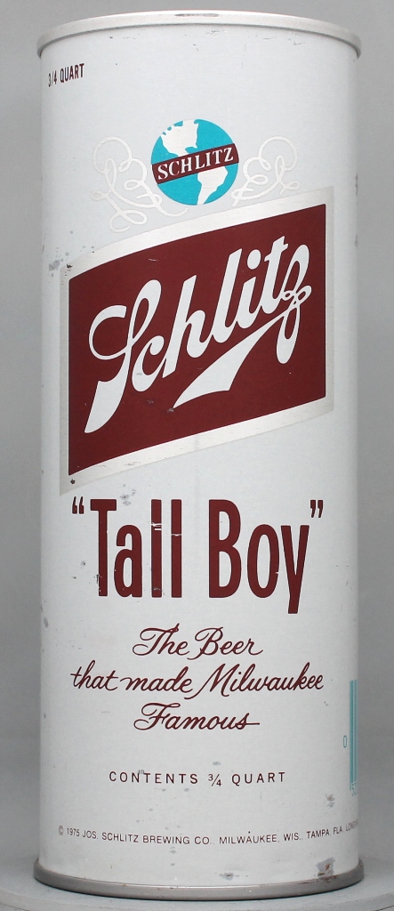 Schlitz Beer 24 Oz Tab Top Can