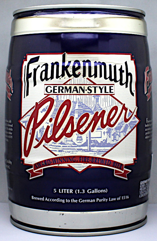 Frankenmuth Pilsener Beer 5 Liter Can