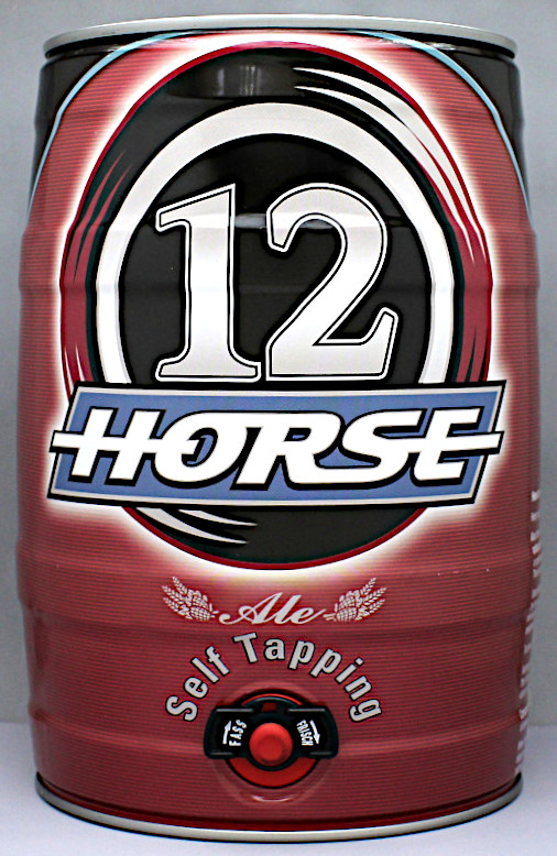 12 Horse Ale 5 Liter Can