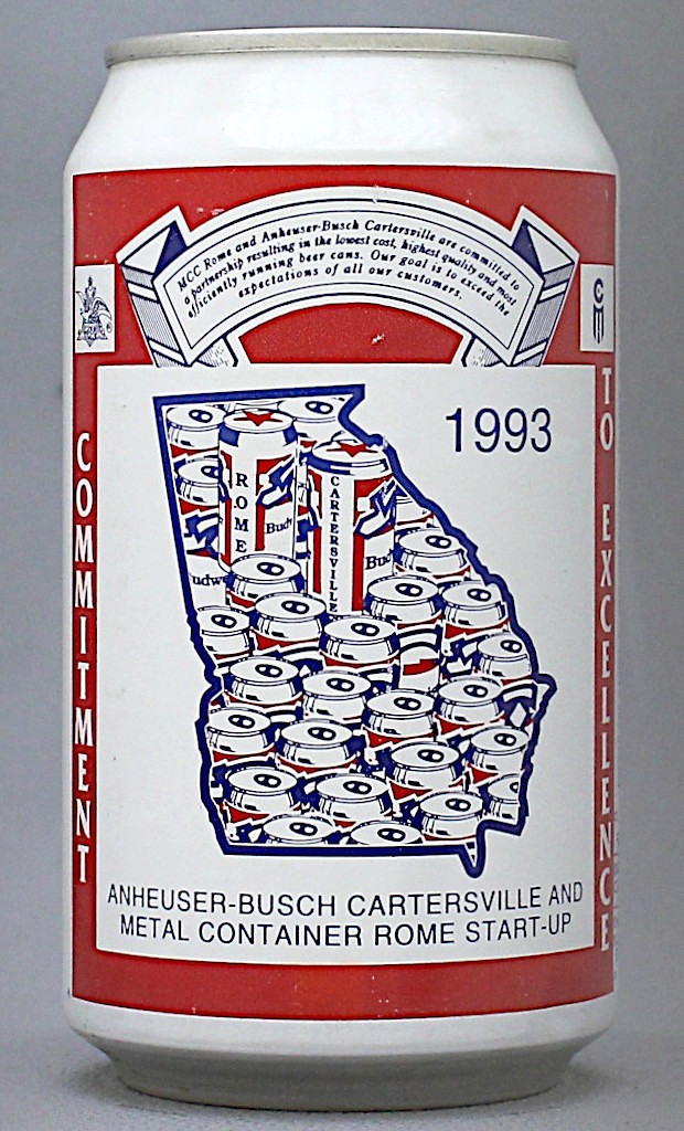 Budweiser Beer 12 Oz Stay Top Can