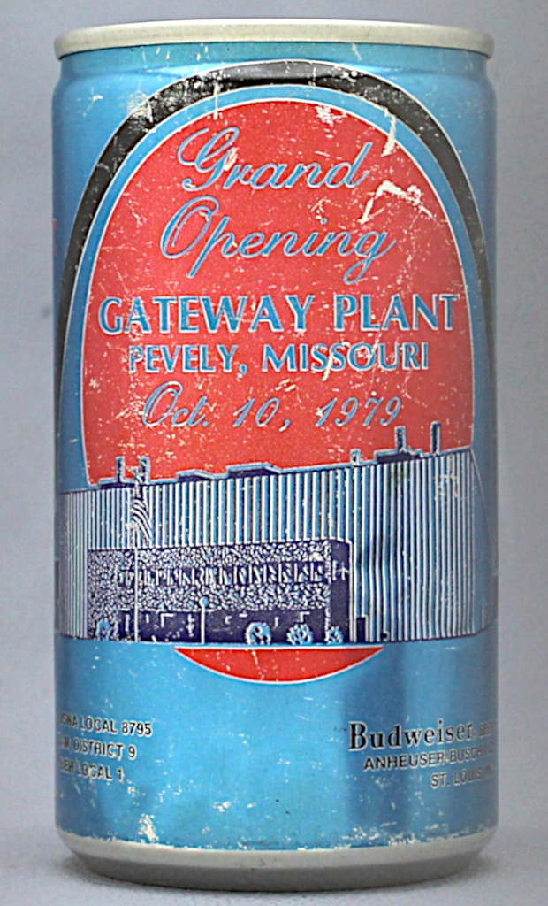 Budweiser Beer 12 Oz Tab Top Can