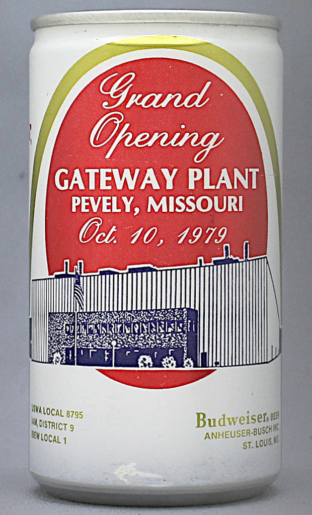 Budweiser Beer 12 Oz Tab Top Can