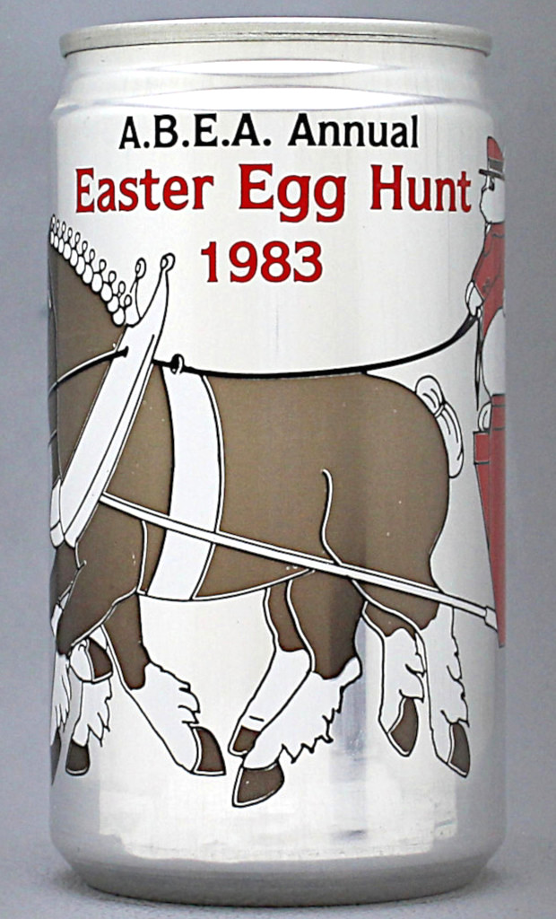 Budweiser Missing Data 12 Oz Tab Top Can