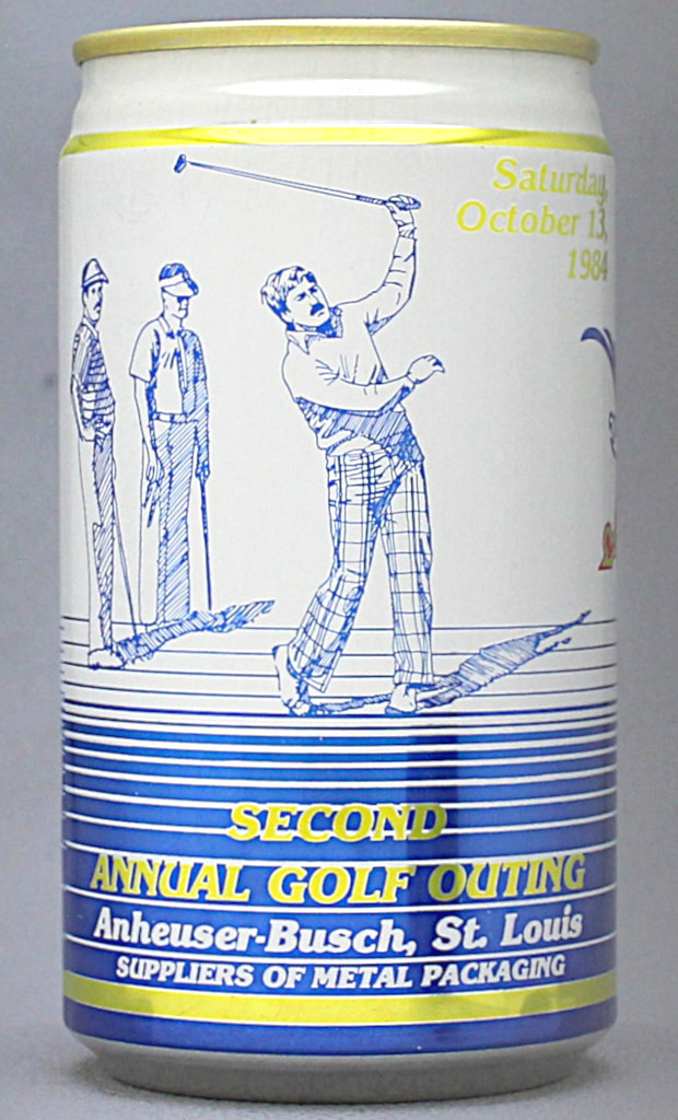 Budweiser Missing Data 12 Oz Bank Top Can