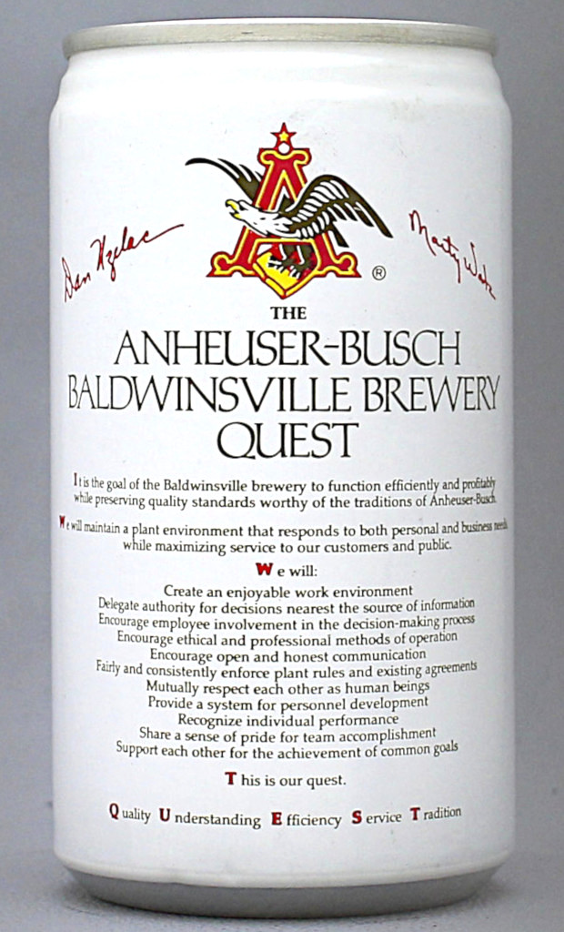 Budweiser Beer 12 Oz Tab Top Can