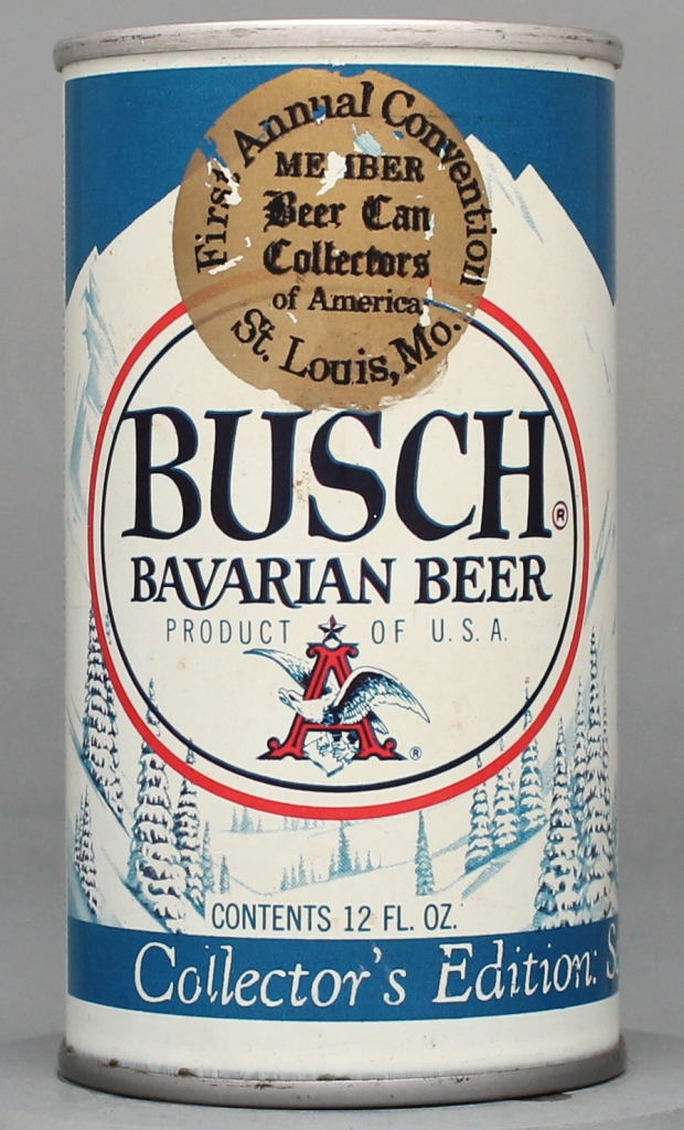 Busch Bavarian Beer 12 Oz Tab Top Can