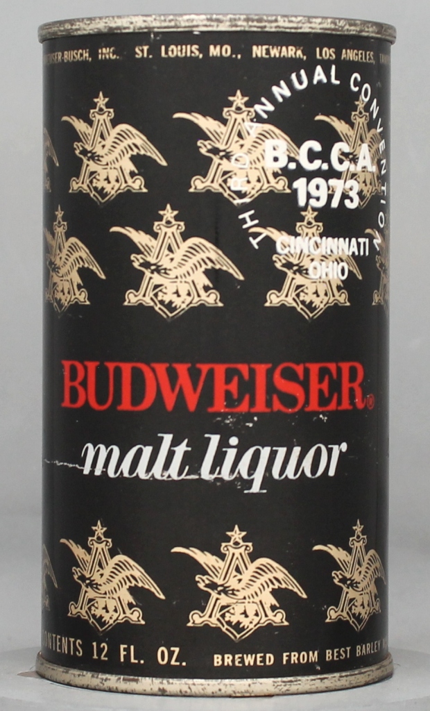 Budweiser Malt Liquor 12 Oz Flat Top Can