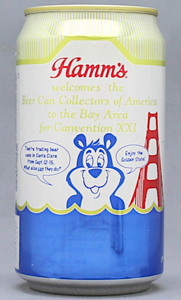 Hamm's Beer 12 Oz Stay Top Can