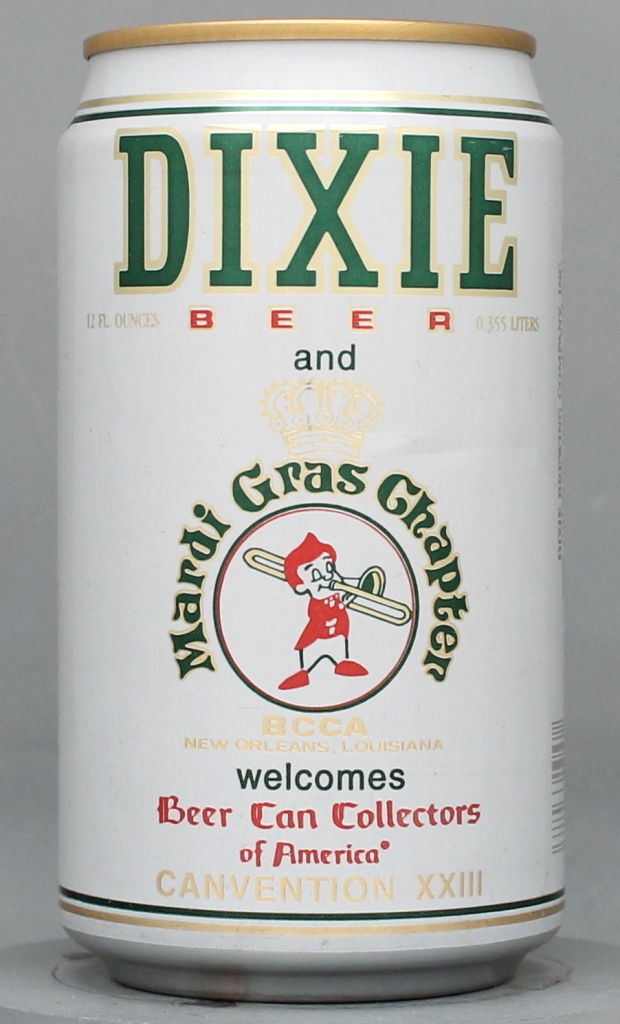 Dixie Beer 12 Oz Stay Top Can